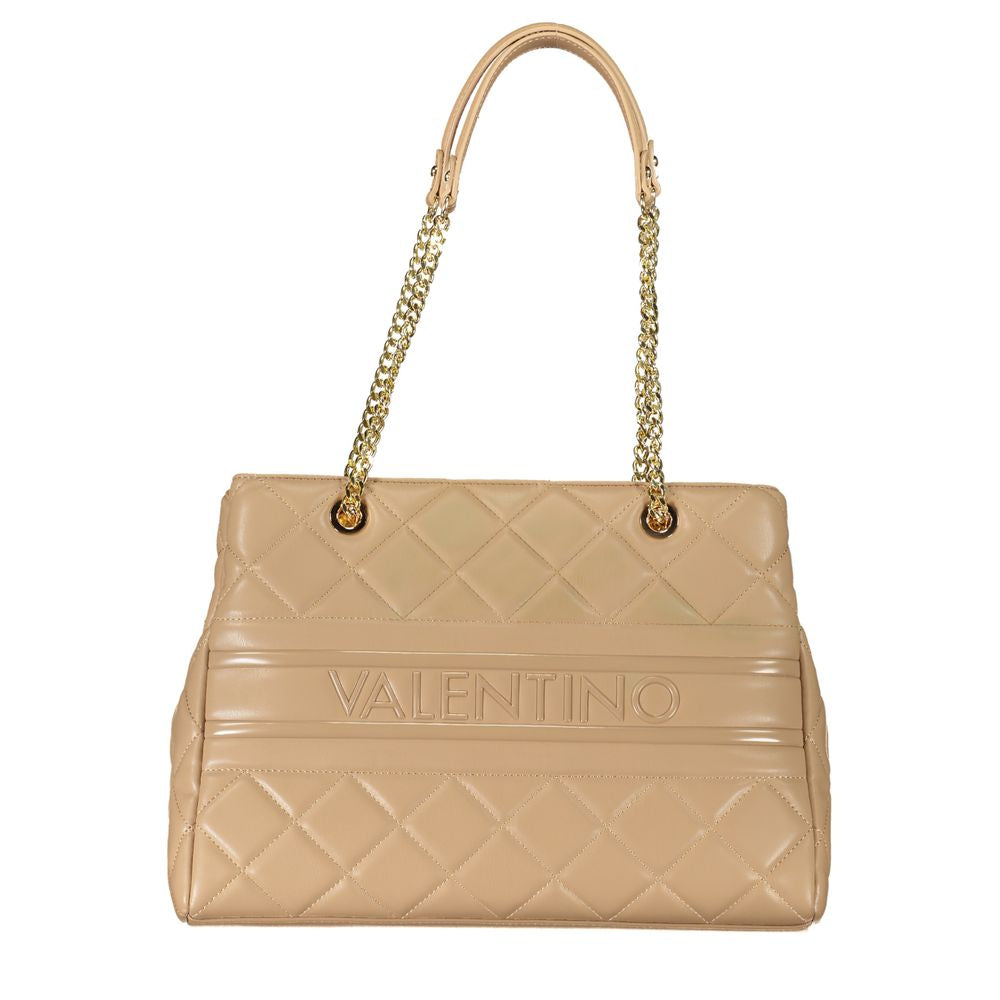 Beige Polyethylen Handtasche