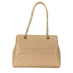 Beige Polyethylen Handtasche