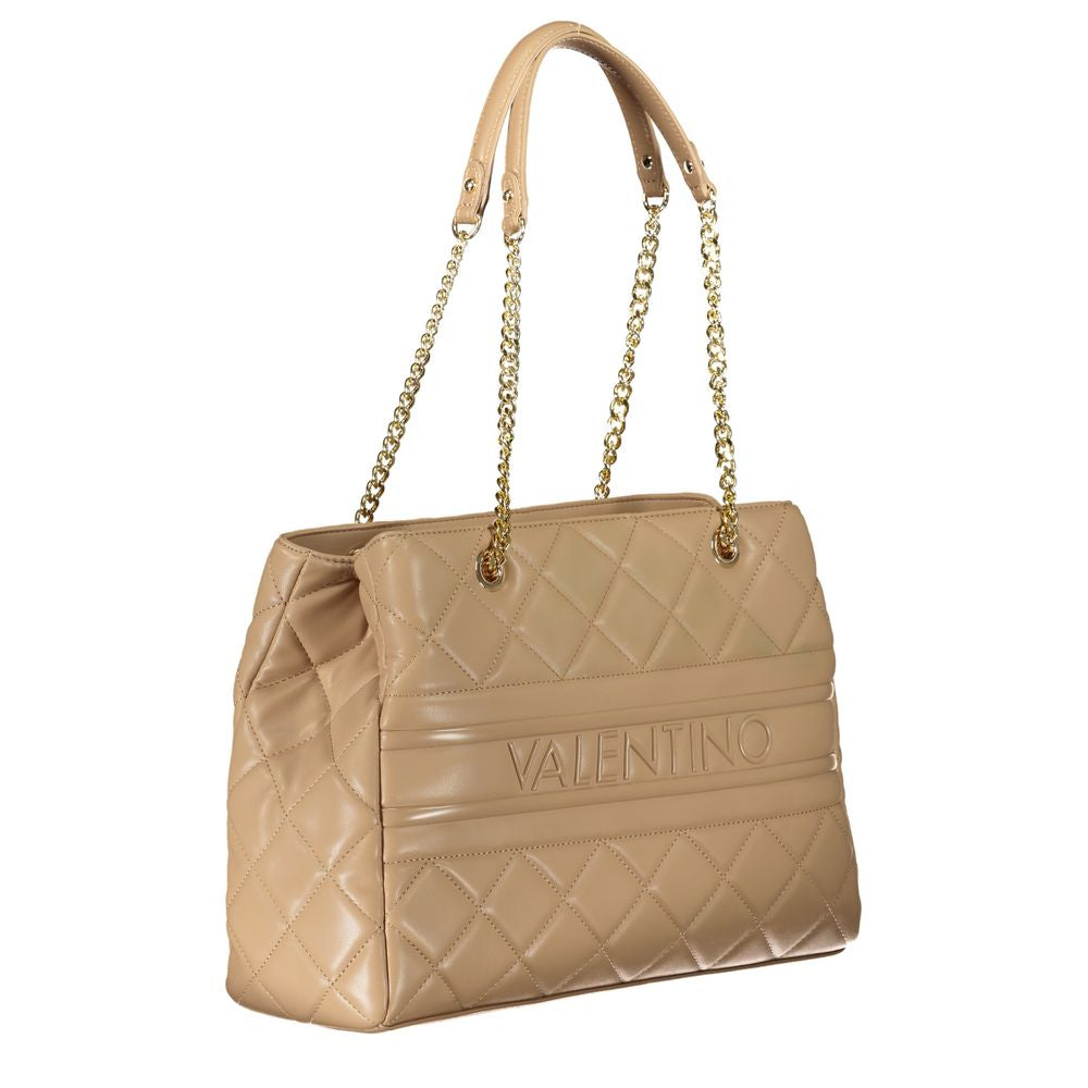 Beige Polyethylen Handtasche