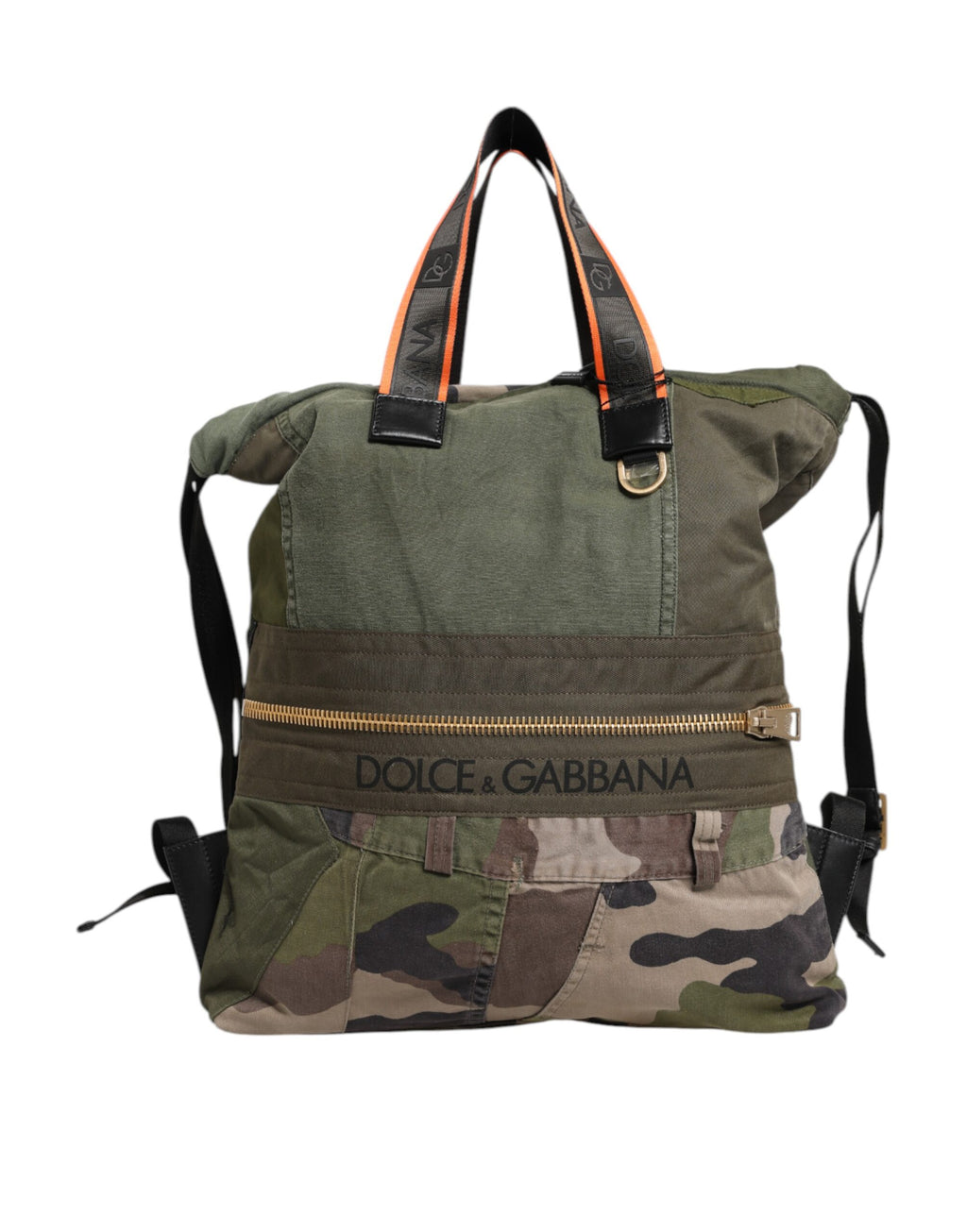 Militär Grün Patchwork Rucksack Rucksack Tasche