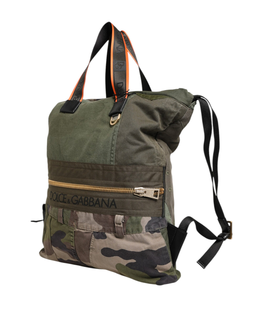 Militär Grün Patchwork Rucksack Rucksack Tasche