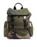 Militär Grün Patchwork Rucksack Rucksack Tasche