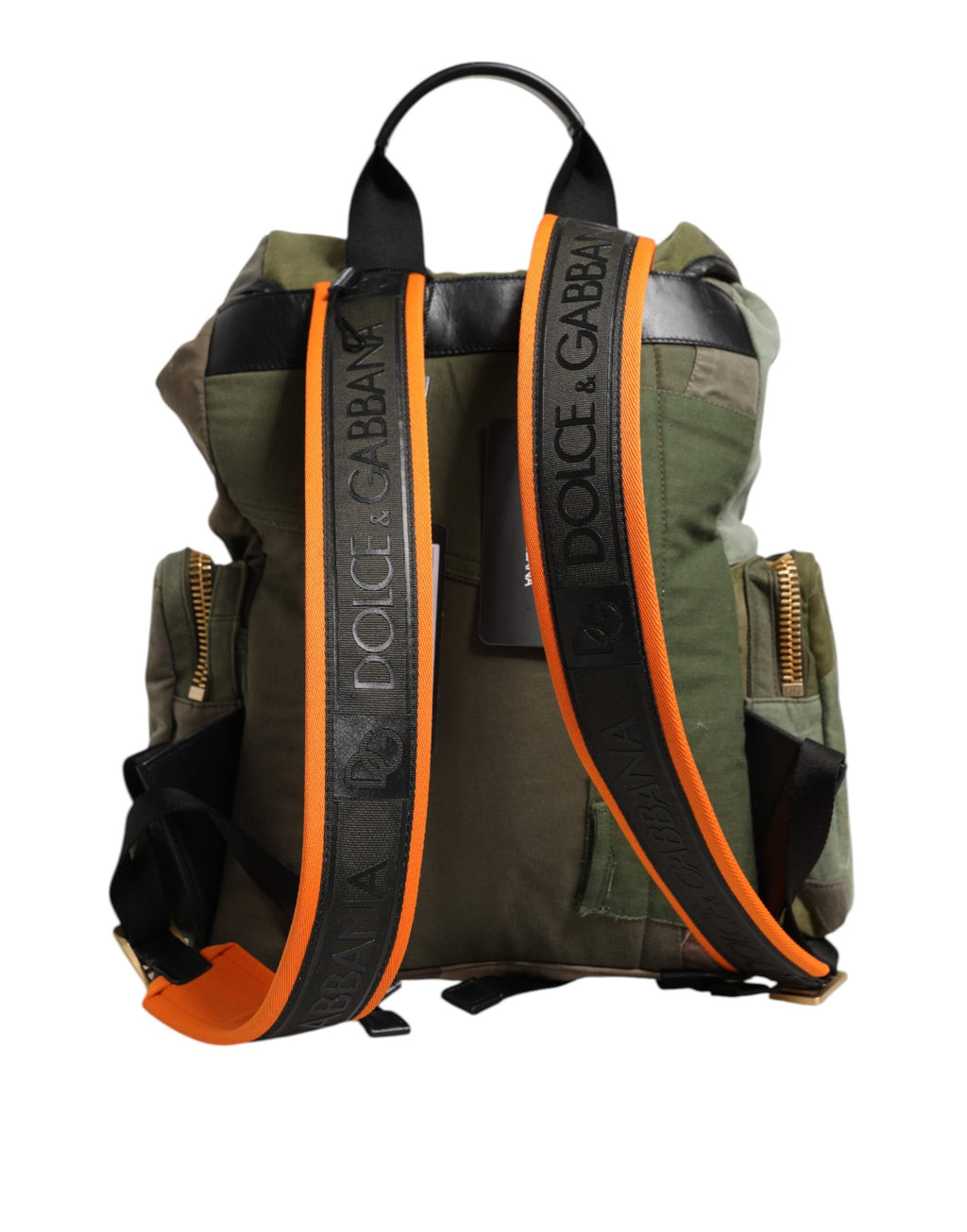 Militär Grün Patchwork Rucksack Rucksack Tasche