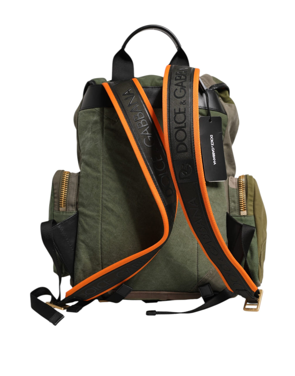 Militär Grün Patchwork Rucksack Rucksack Tasche