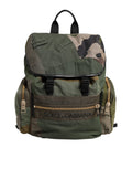 Militär Grün Patchwork Rucksack Rucksack Tasche