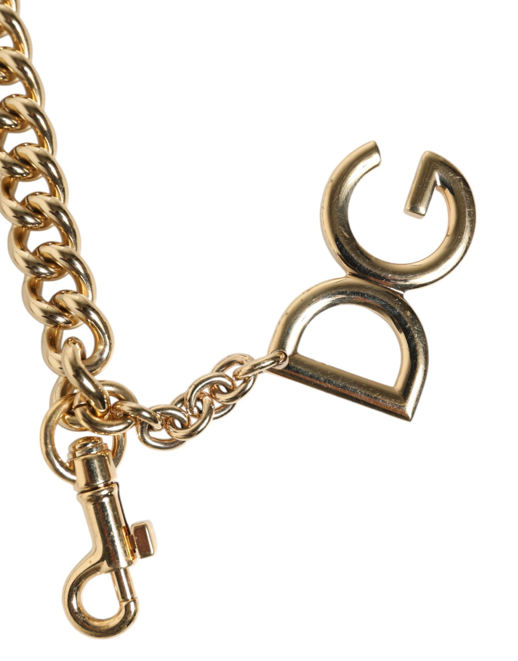 Braun Leopard Gold Messing Kette Accessoire Schulterriemen