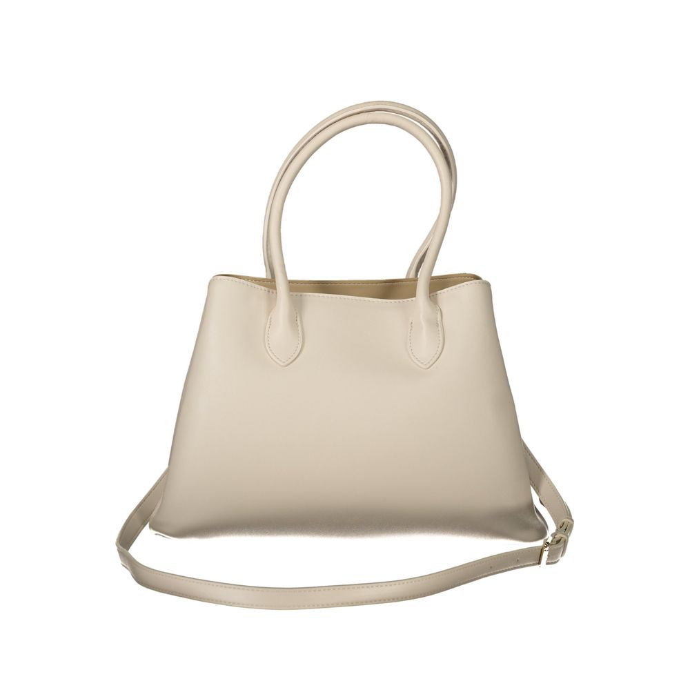 Beige Polyethylen Frauen Handtasche