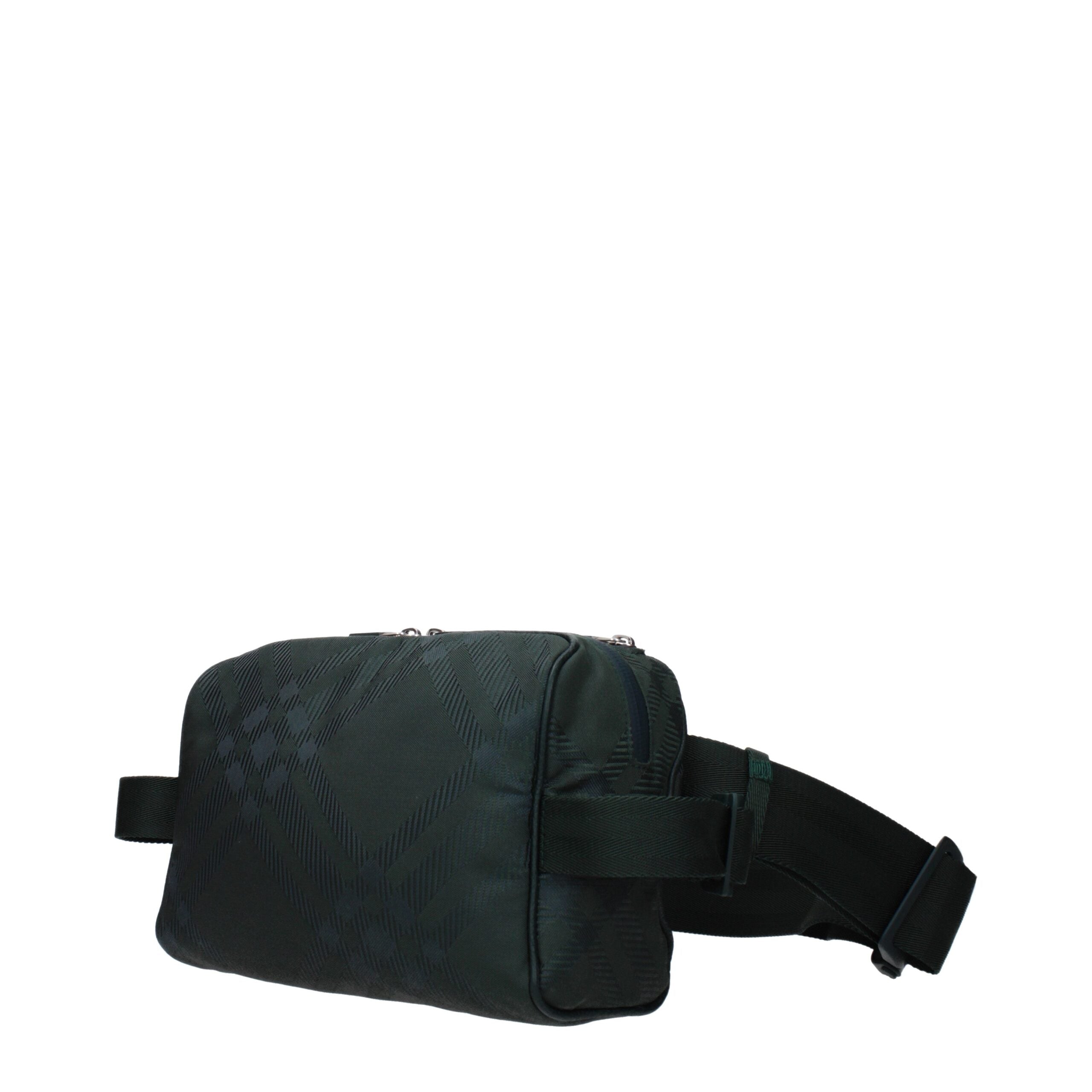 Grüner Nylon-Rucksack