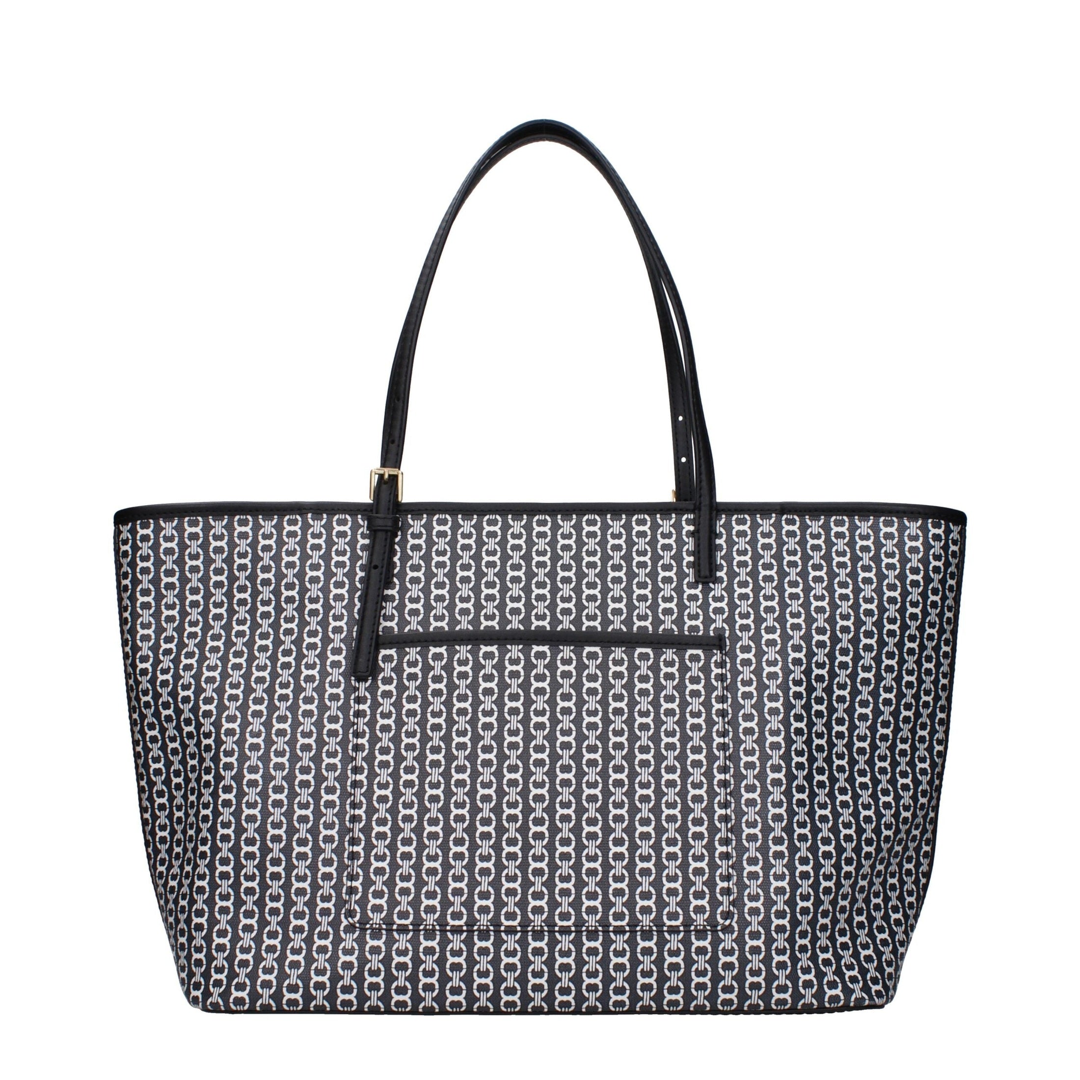 Schwarze Leder-Umhängetasche