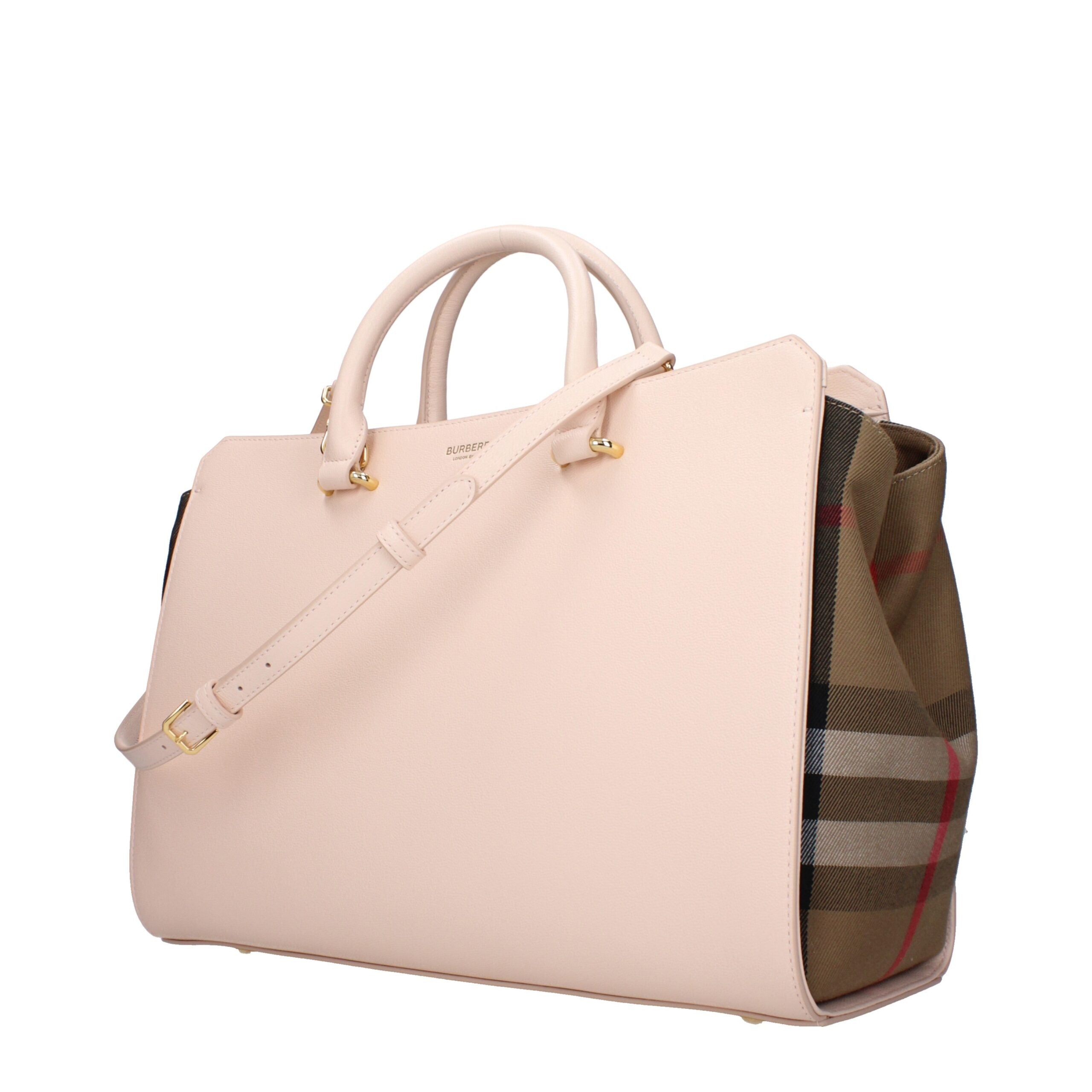 Handtasche aus Rosa Leder