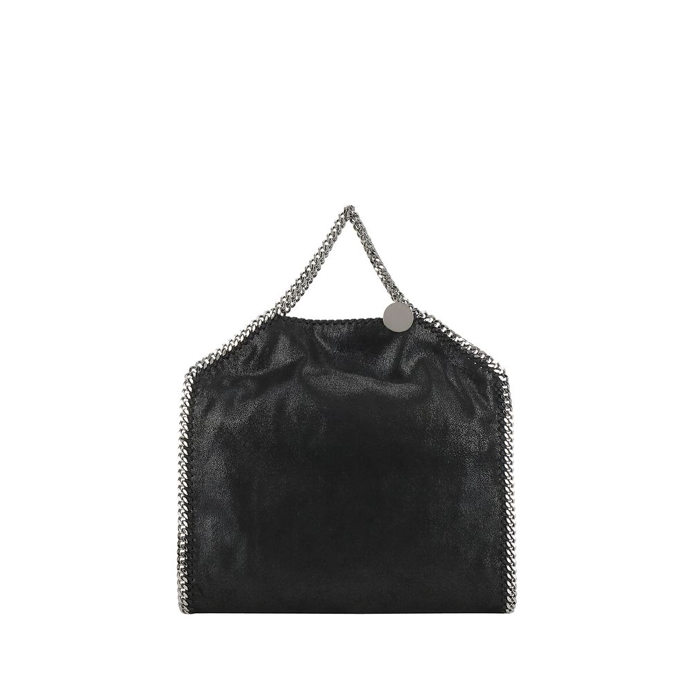 Schwarze Polyester-Handtasche