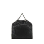 Schwarze Polyester-Handtasche