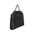 Schwarze Polyester-Handtasche