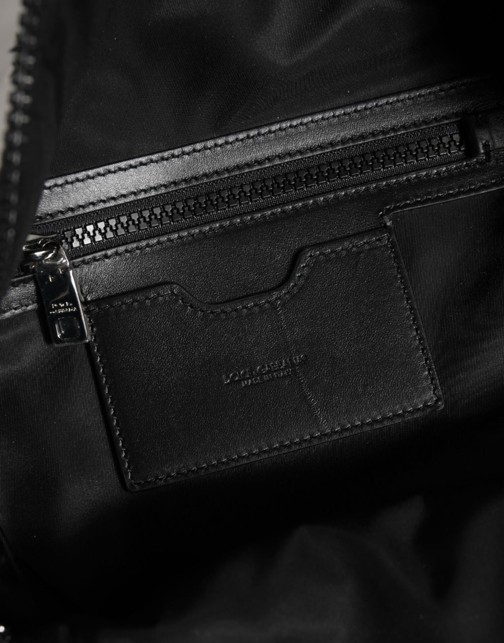 Weiße DG Sterne Druck Nylon Reise Rucksack Tasche