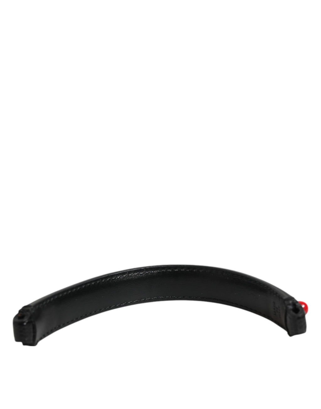 Schwarze verschönerte Ledertasche mit Henkel Frauen Schulterriemen