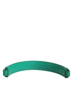 Grüne verschönerte Ledertasche mit Henkel Frauen Schulterriemen