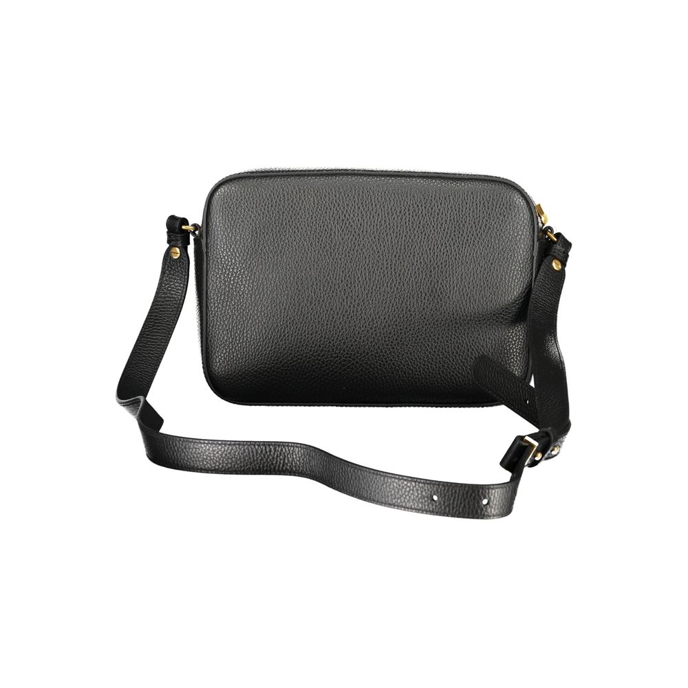 Schwarzes Leder Frauen Handtasche