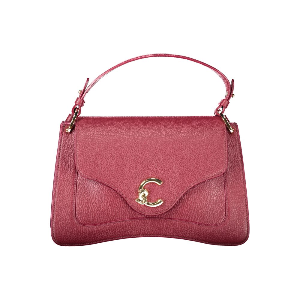 Lila Leder Frauen Handtasche