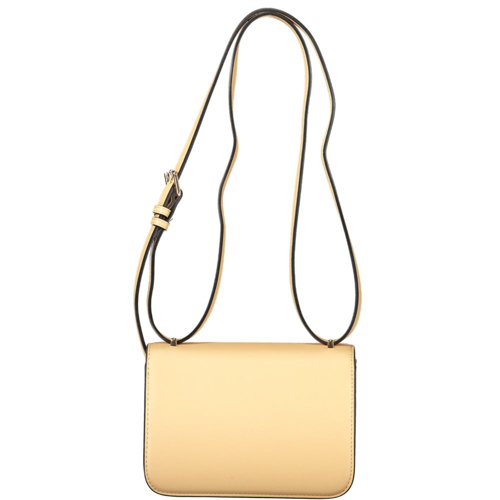 Beige Polyethylen Handtasche