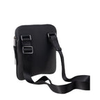 Schwarze Polyester-Messenger-Tasche