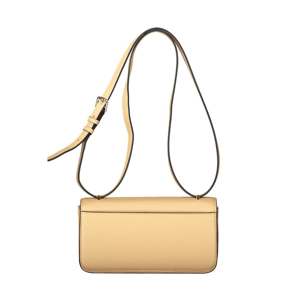 Beige Polyethylen Handtasche