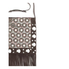 Braune Leder-Umhängetasche