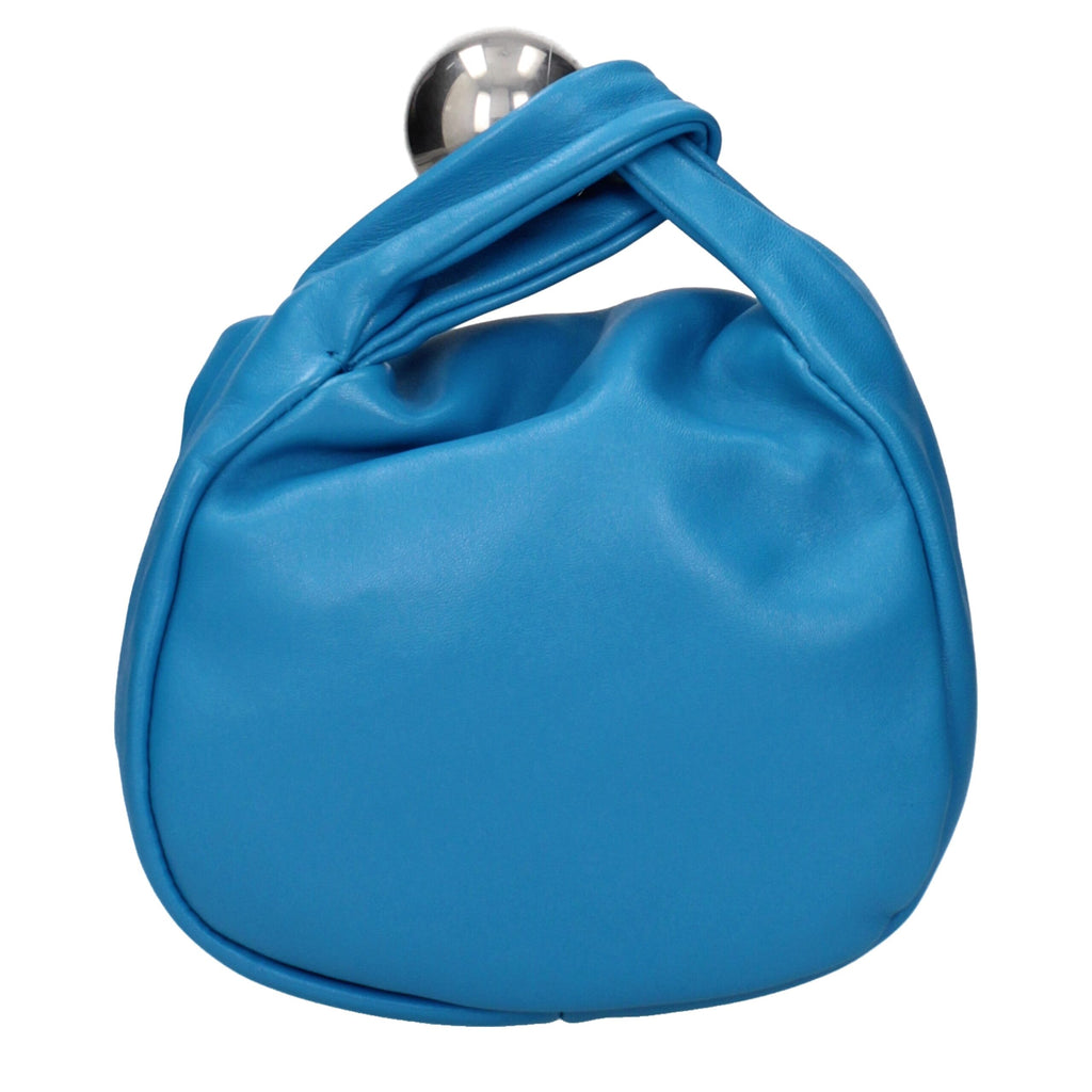Handtasche aus Blauem Leder