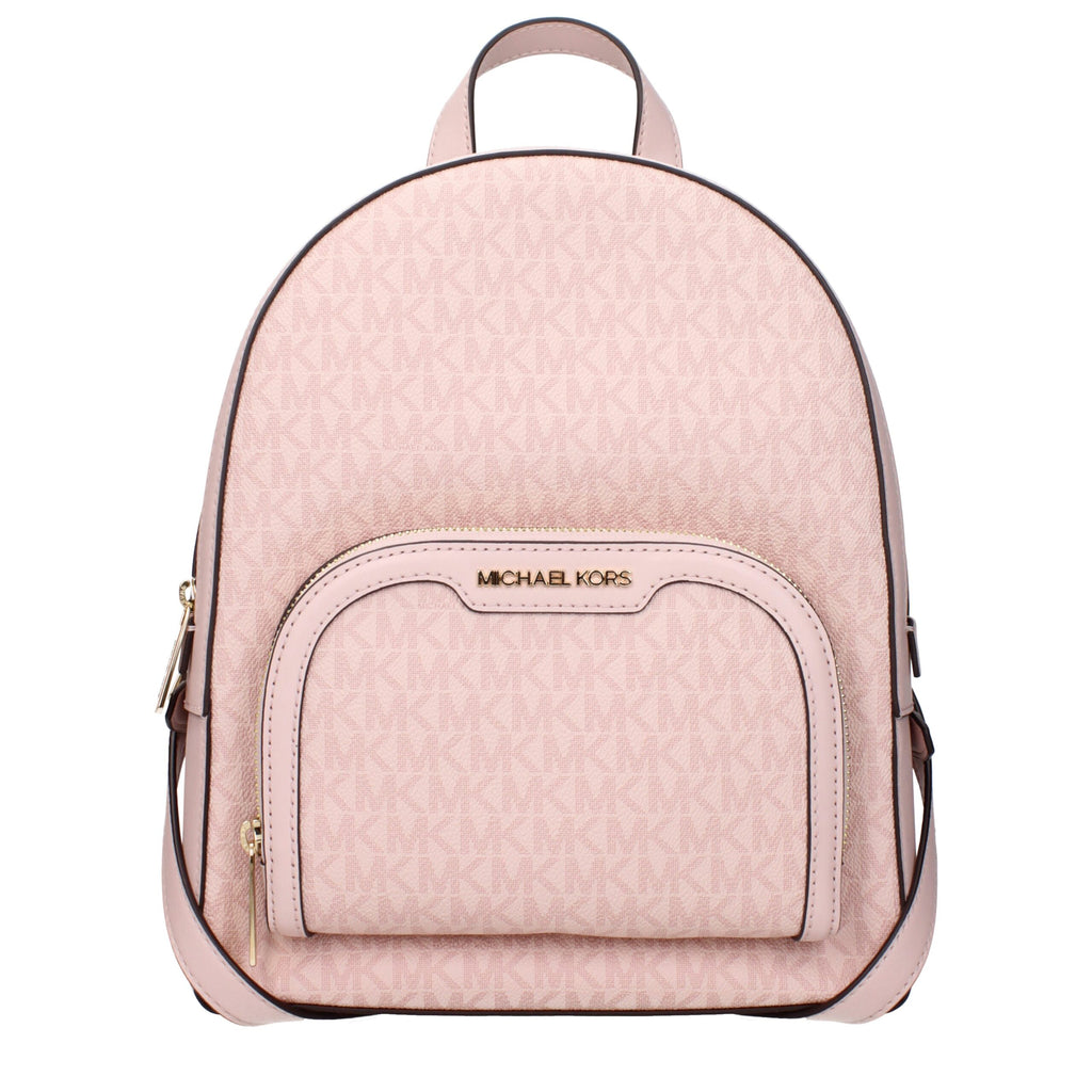 Rucksack aus Stoff in Rosa