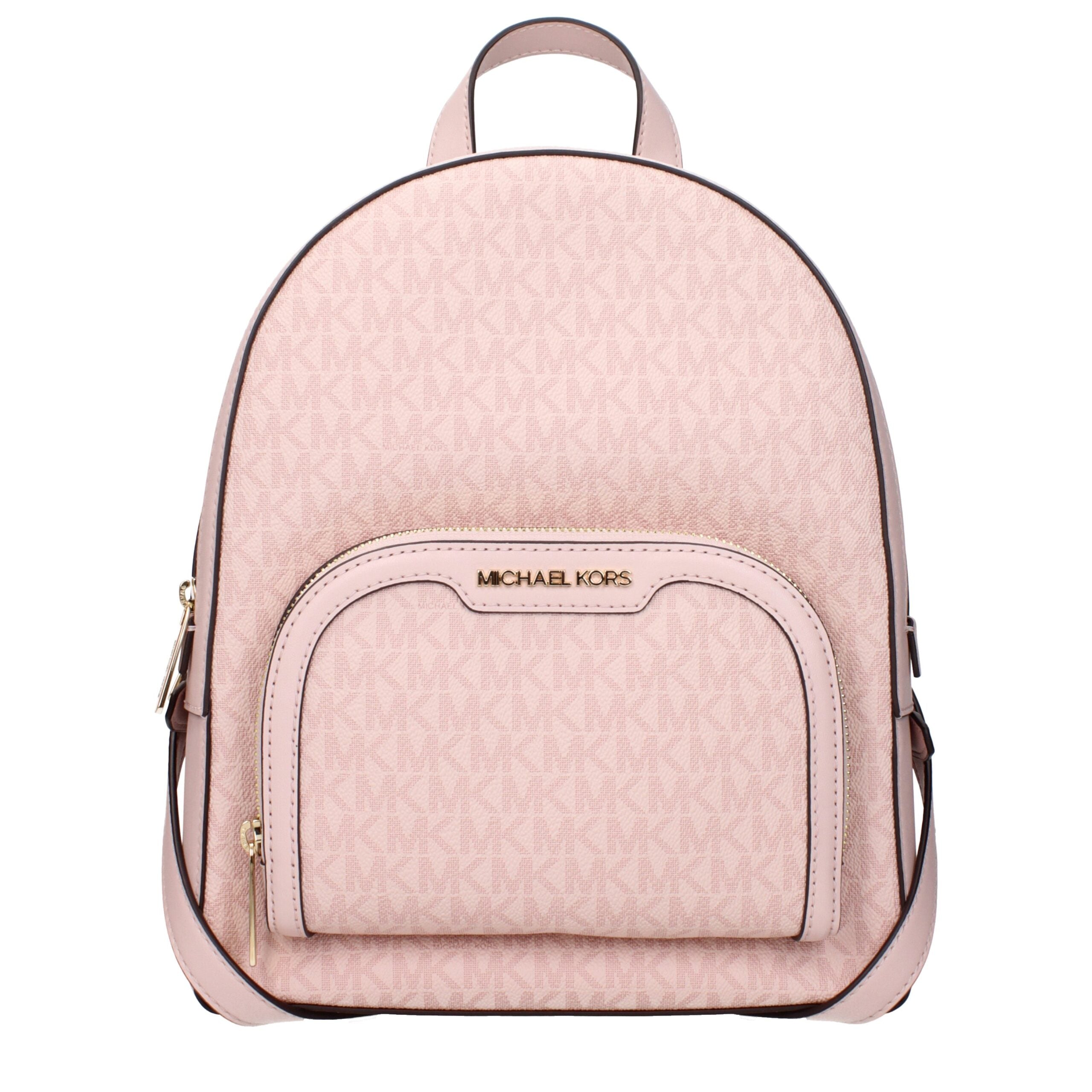 Rucksack aus Stoff in Rosa
