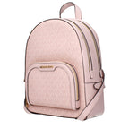 Rucksack aus Stoff in Rosa