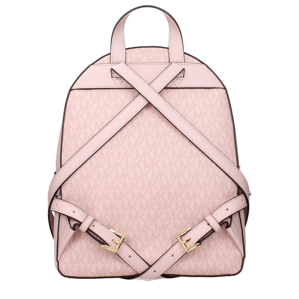 Rucksack aus Stoff in Rosa