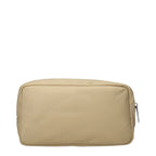 Beige Nylon-Clutch von Burberry