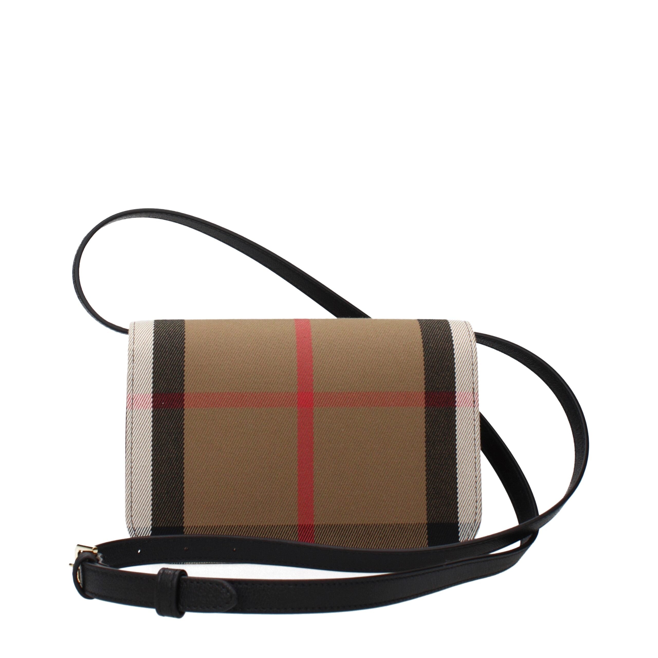 Beigefarbene Stoff-Clutch