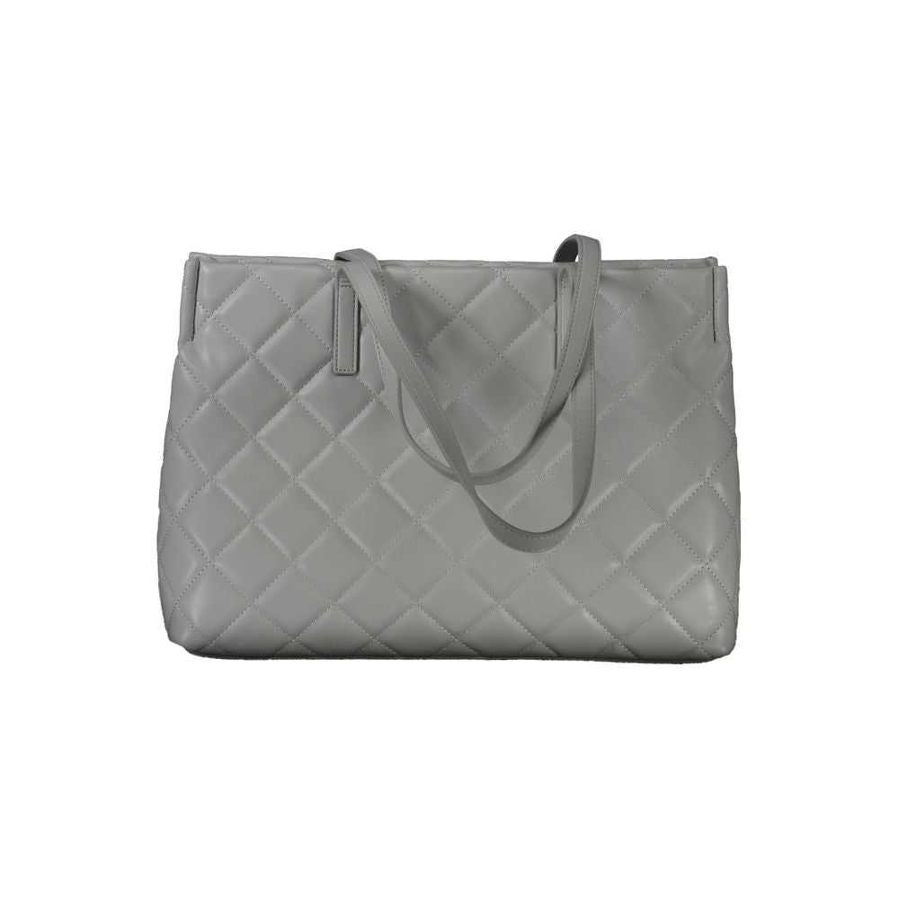 Grau-Polyethylen-Handtasche