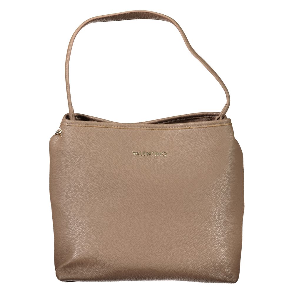 Braune Polyethylen-Handtasche