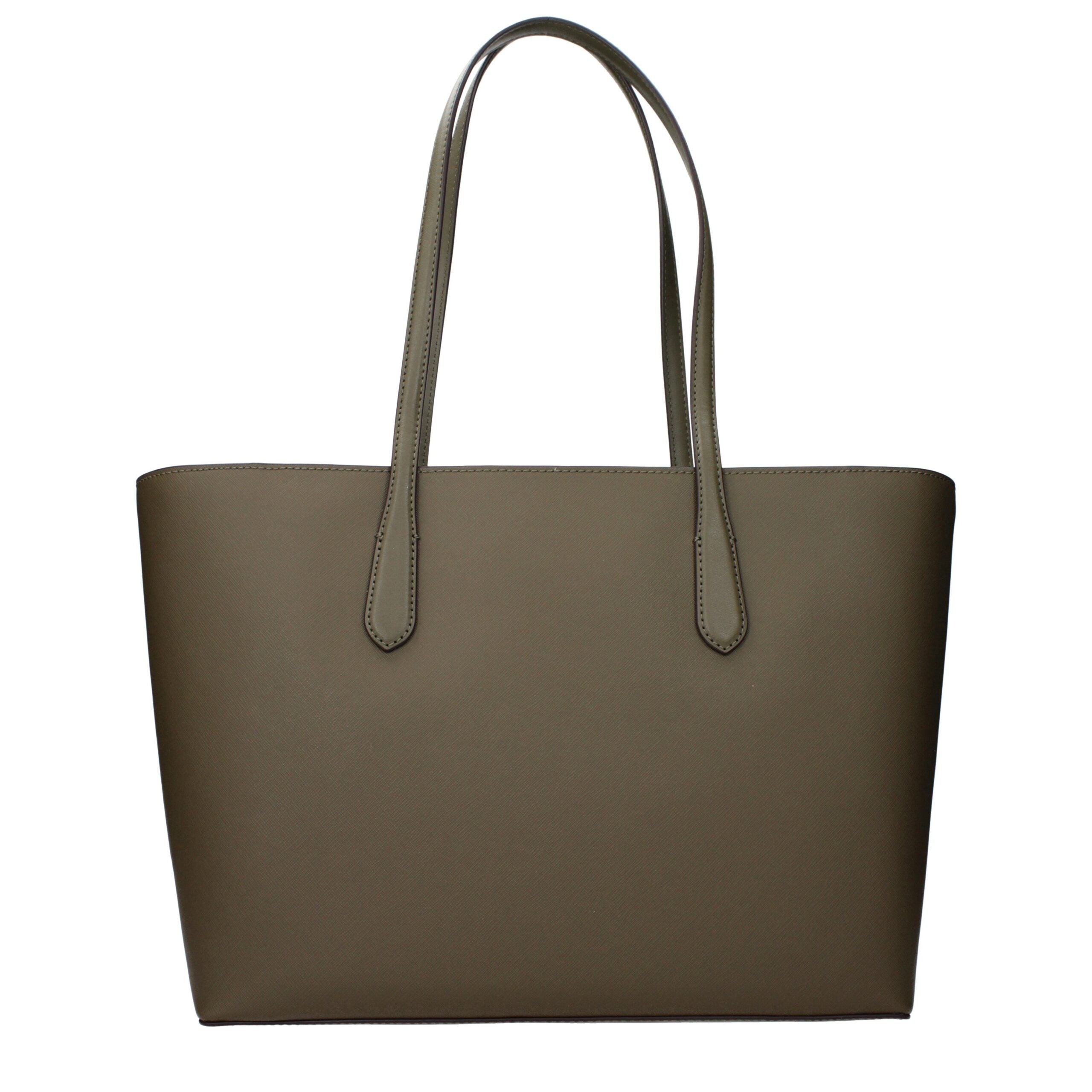 Grüne Stoff-Umhängetasche