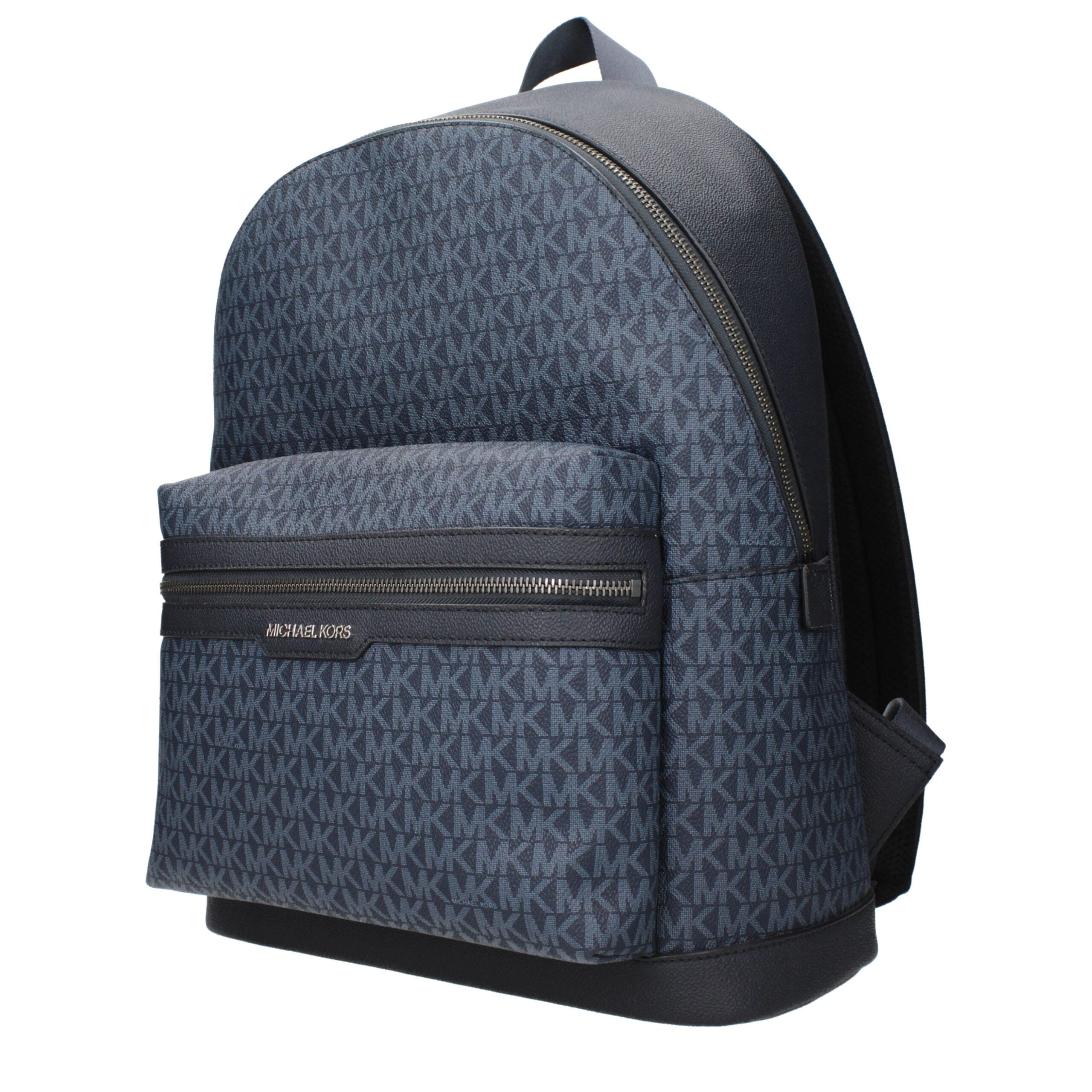 Blauer Stoffrucksack