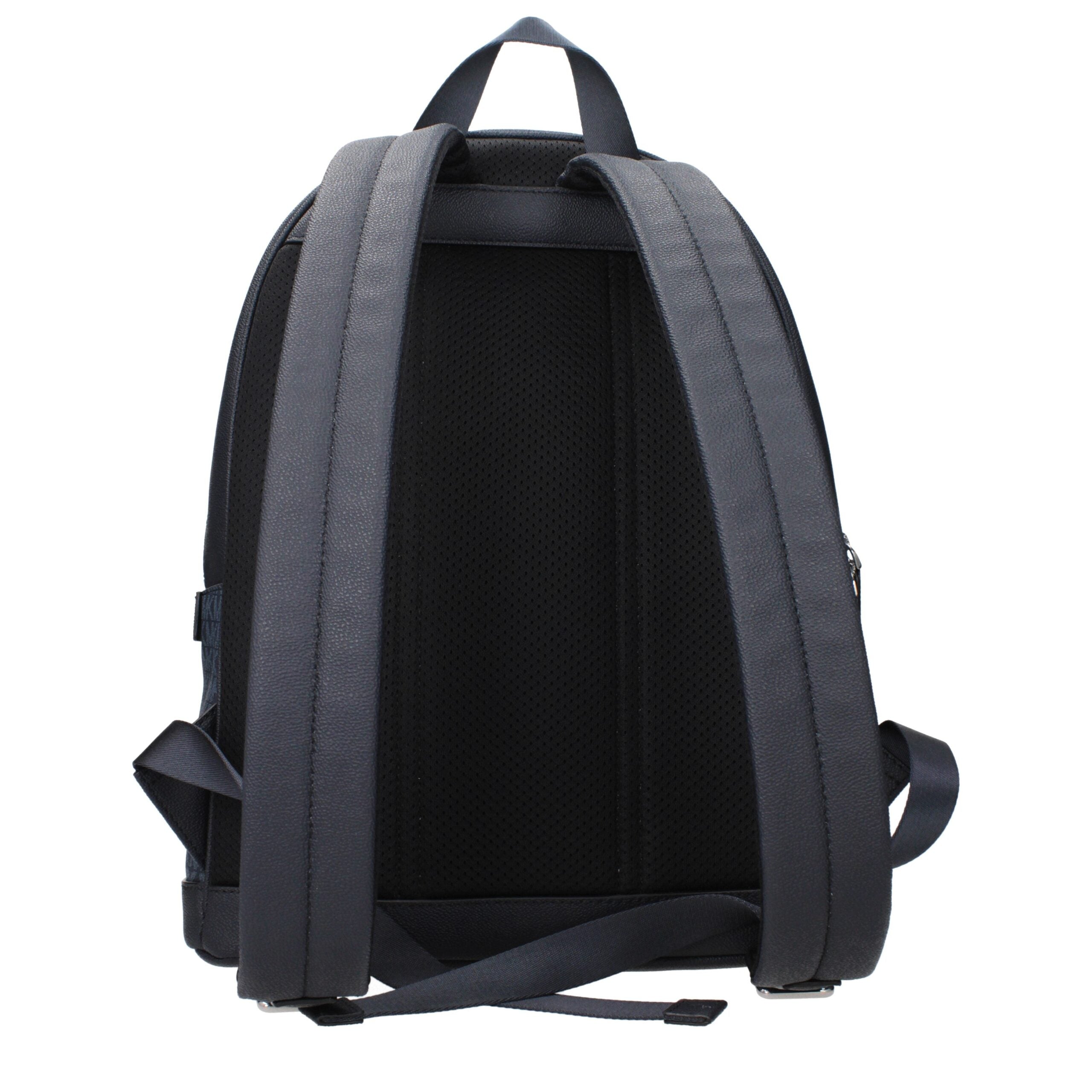 Blauer Stoffrucksack