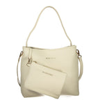 Beige Polyethylen-Handtasche