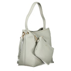 Grau-Polyethylen-Handtasche