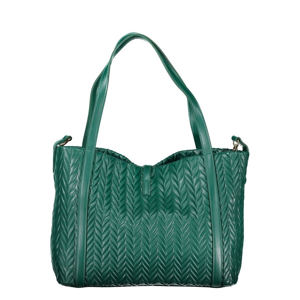Grüne Polyethylen-Handtasche