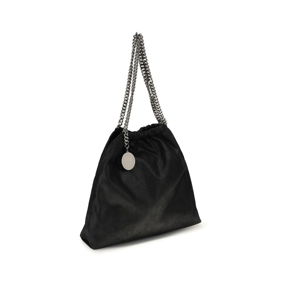 Schwarze Polyester Schultertasche