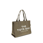 Grüne Baumwoll-Umhängetasche