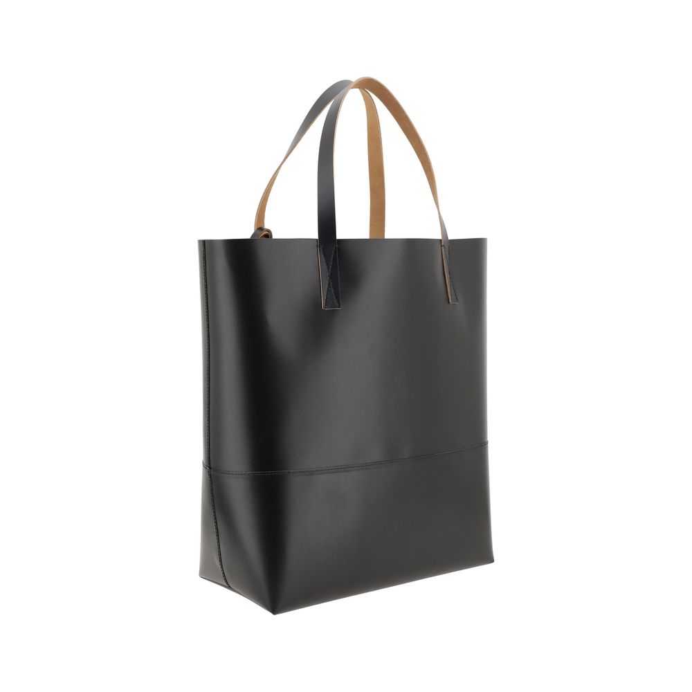 Schwarze Polyethylen-Handtasche